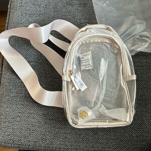 Kendra Scott Clear Sling Bag NWT